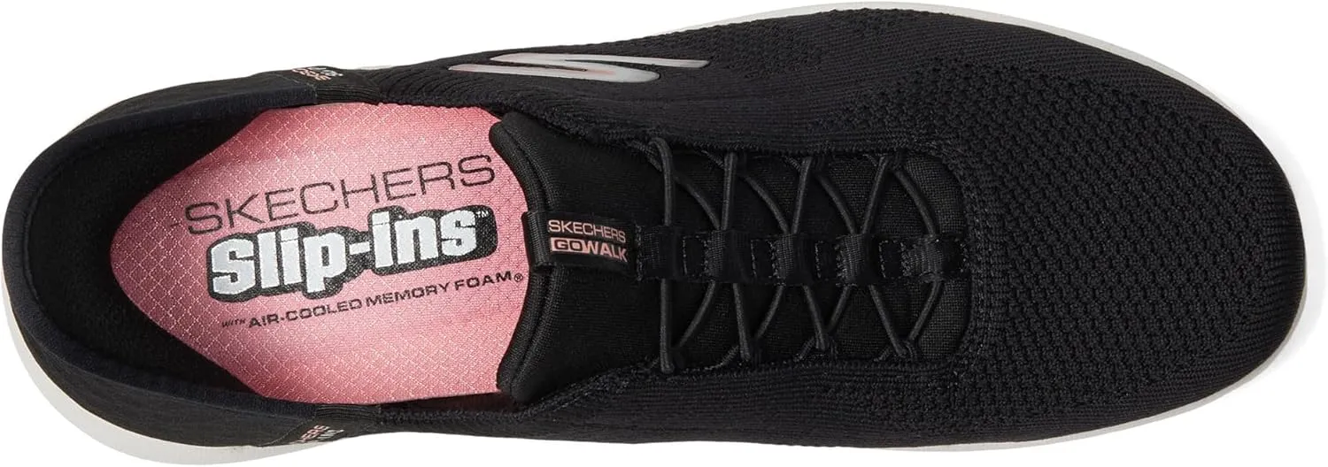 Skechers Women's Go Walk Travel Milan Hands Free Slip-ins Sneaker