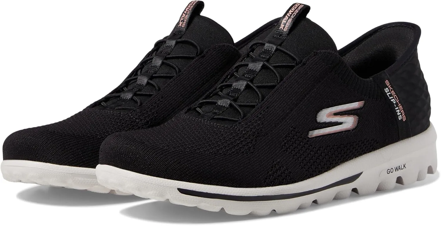 Skechers Women's Go Walk Travel Milan Hands Free Slip-ins Sneaker