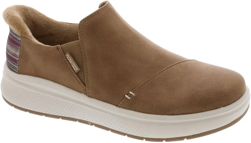 Skechers Women's Hands Free Slip-ins Skip Cute Wave-Stay Snug Sneaker