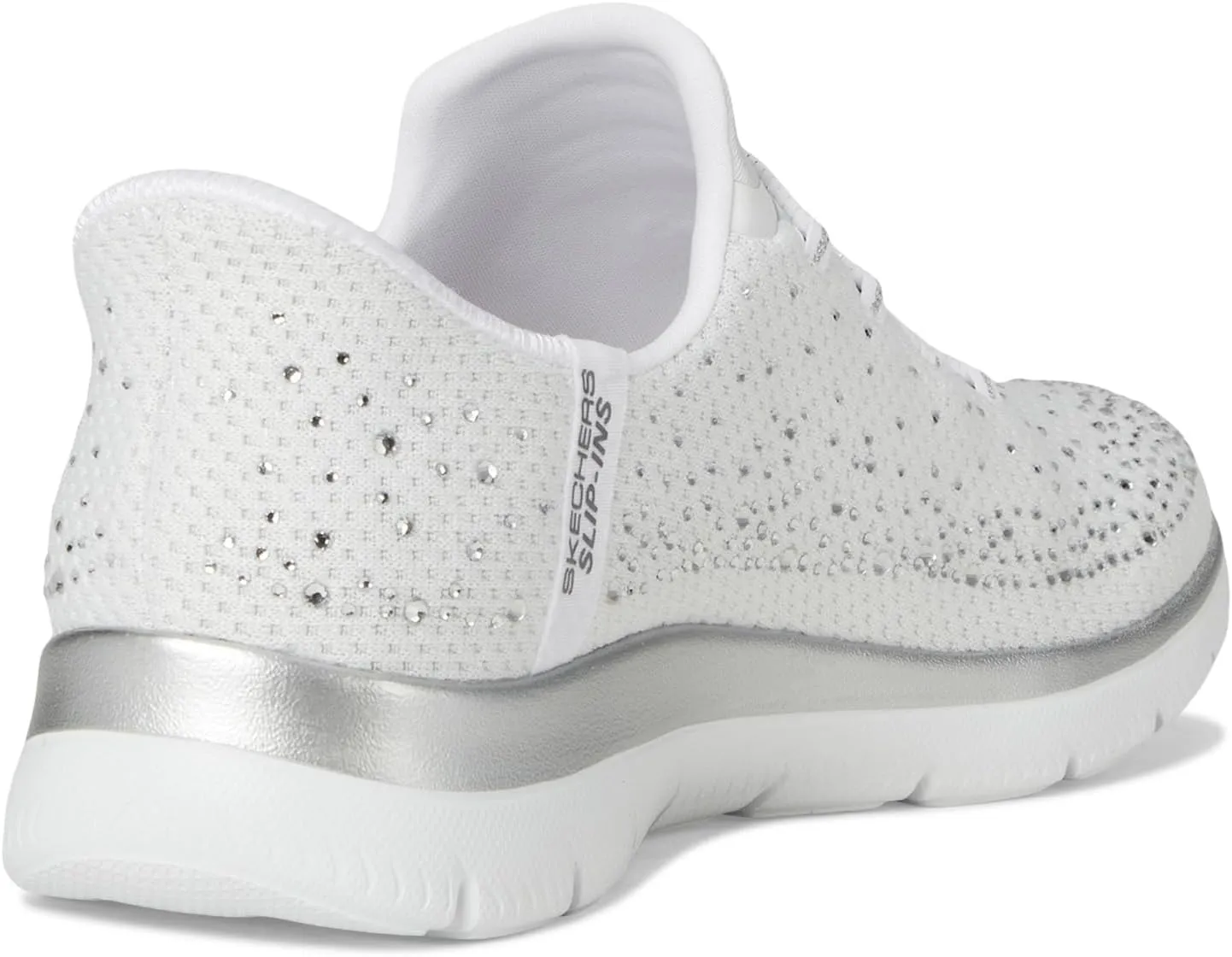 Skechers Women's Summits-Brilliant Shine Hands Free Slip-ins Sneaker