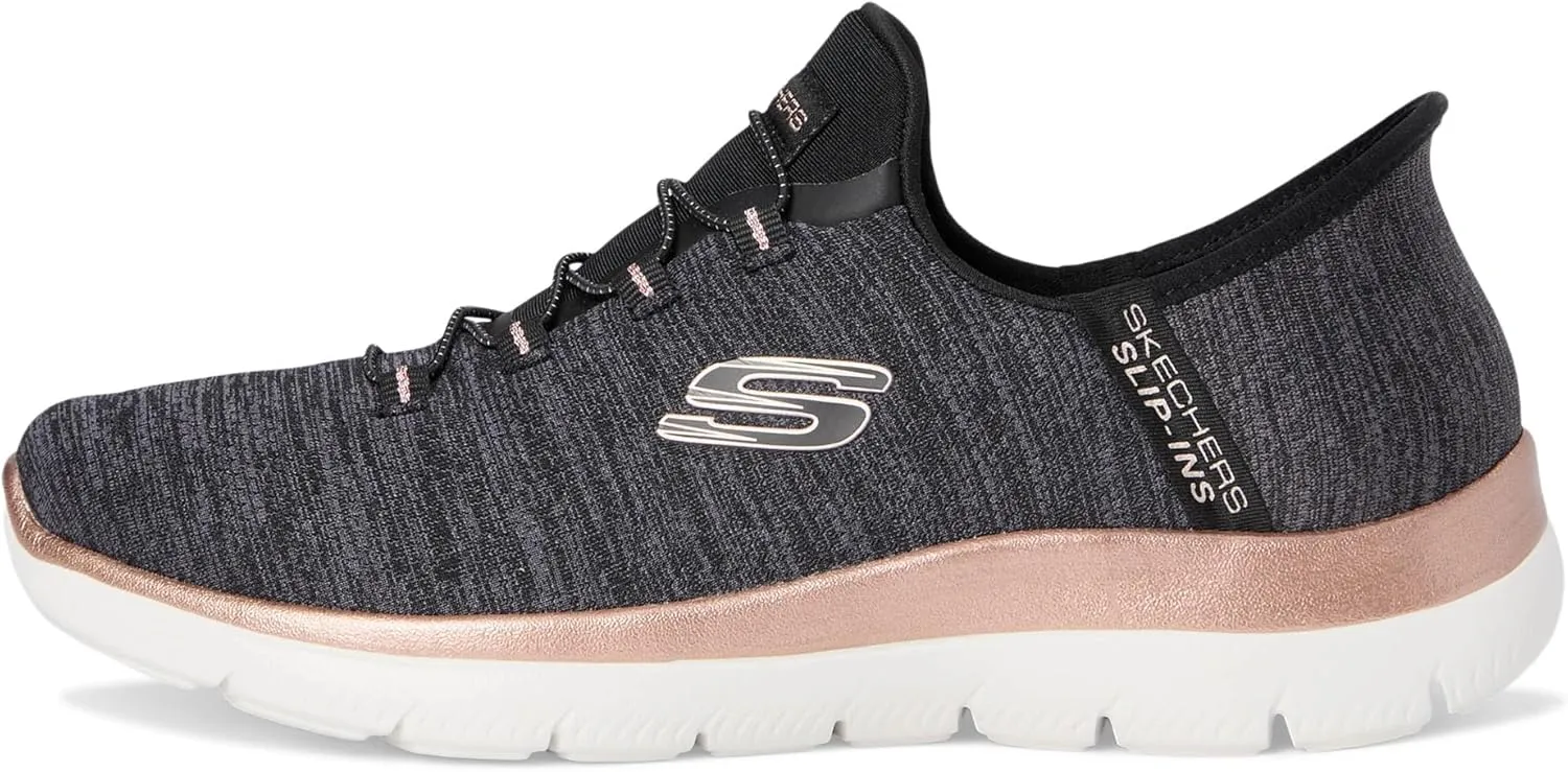 Skechers Women's Summits-Millionaire Hands Free Slip-ins Sneaker