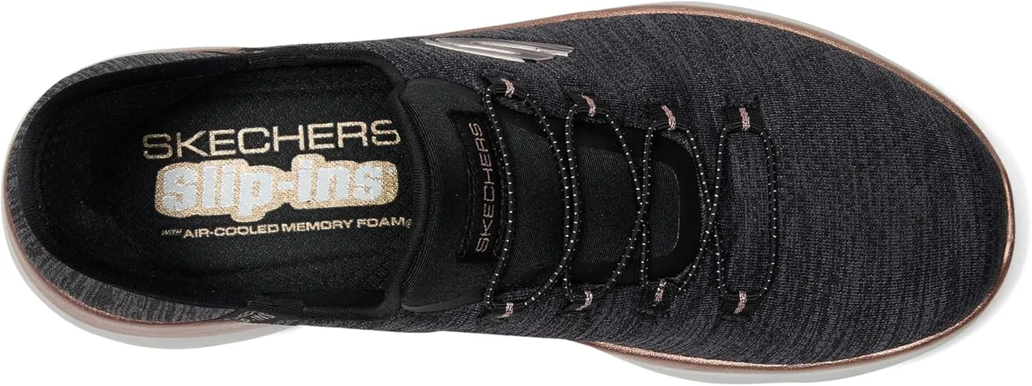Skechers Women's Summits-Millionaire Hands Free Slip-ins Sneaker