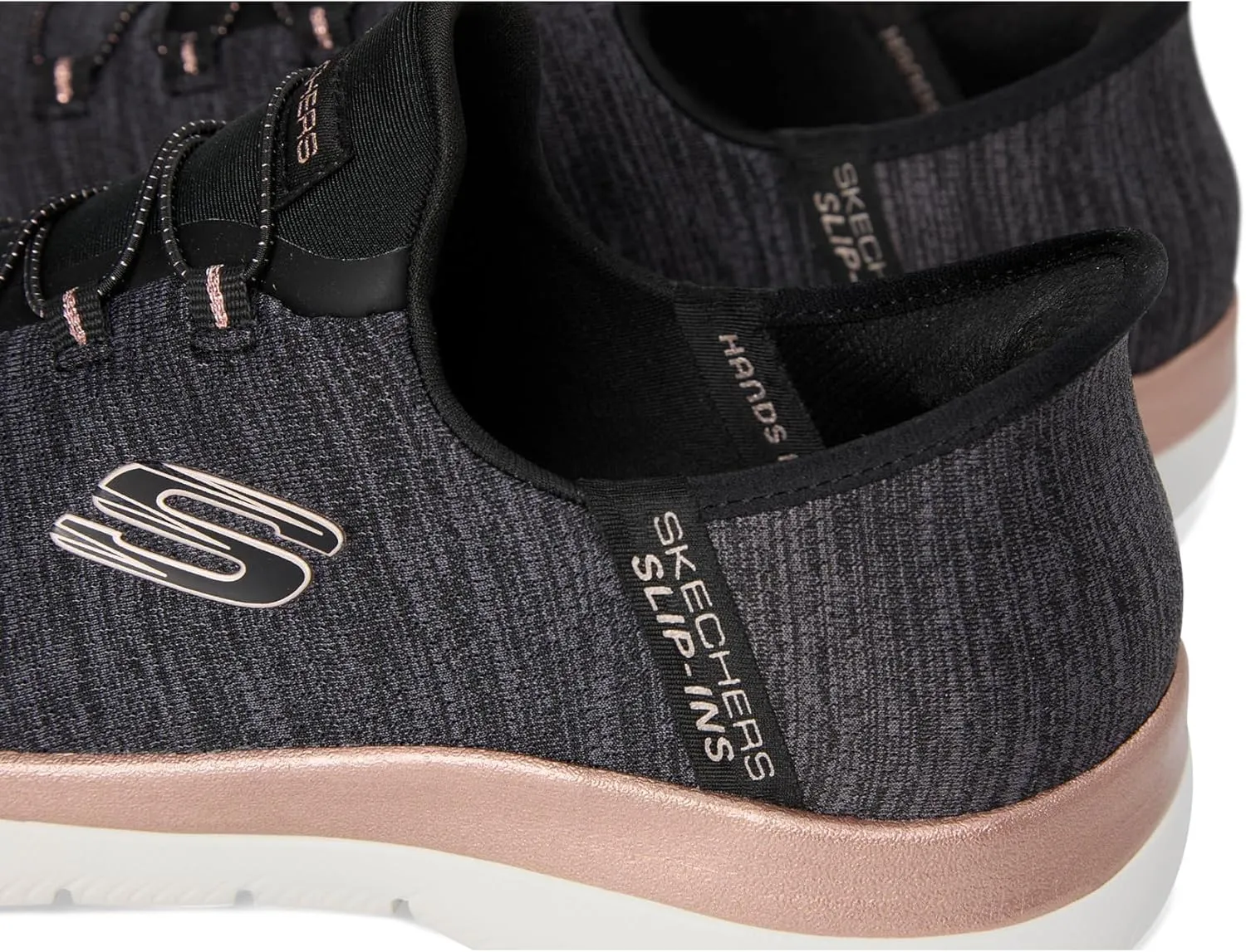 Skechers Women's Summits-Millionaire Hands Free Slip-ins Sneaker