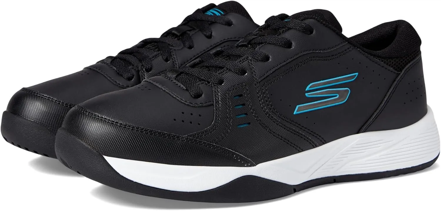 Skechers Women's Viper Court Smash Athletic Indoor Outdoor Pickleball Shoe | Relaxed Fit Sneaker