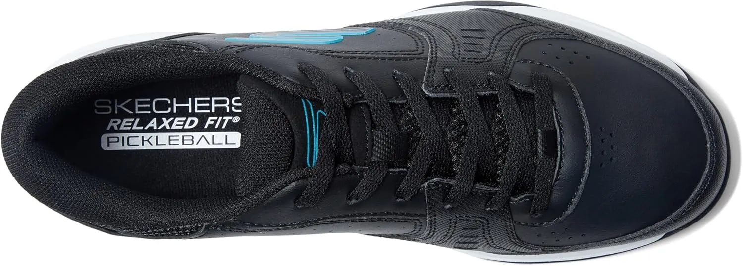 Skechers Women's Viper Court Smash Athletic Indoor Outdoor Pickleball Shoe | Relaxed Fit Sneaker
