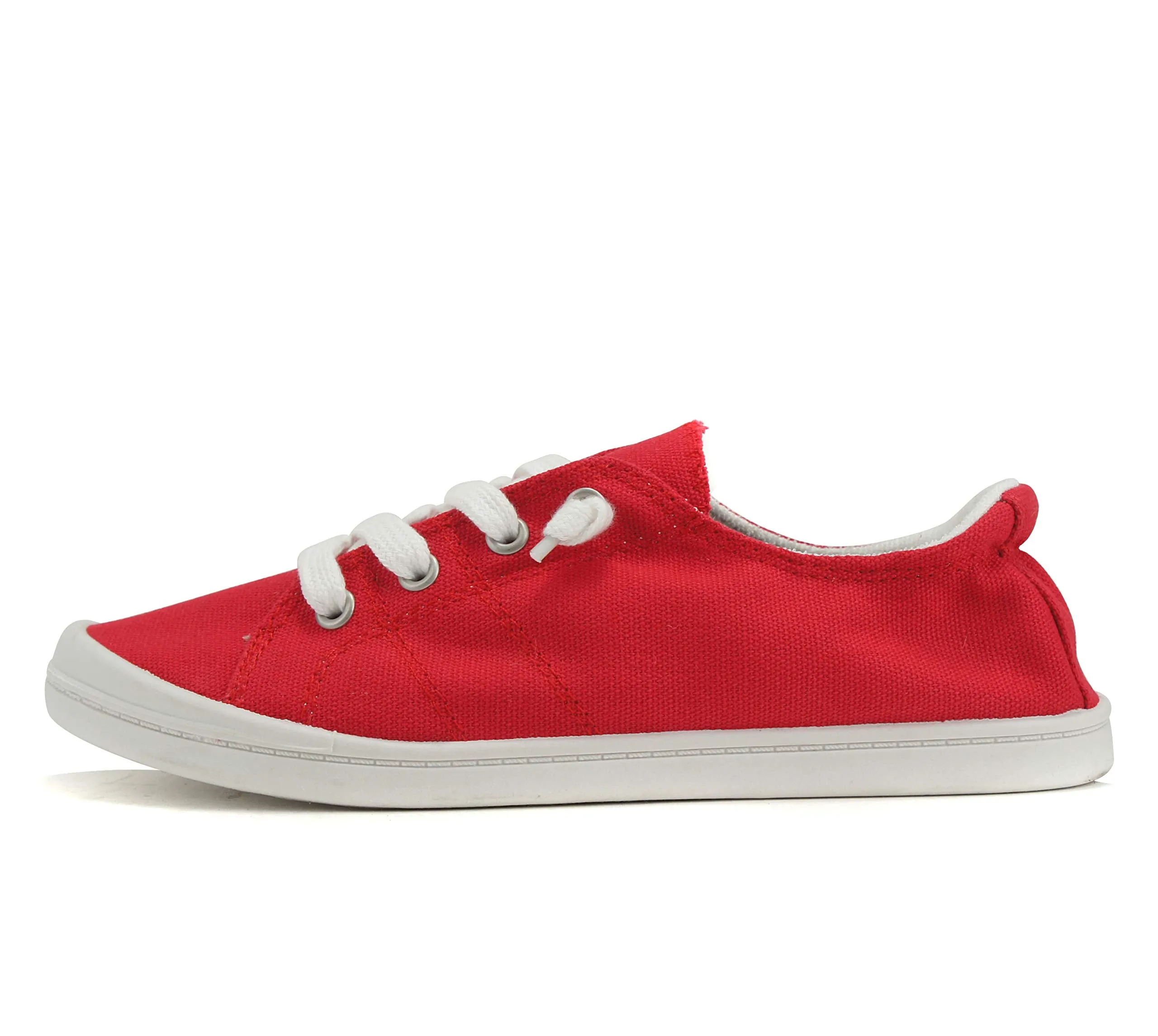 Slip Canvas Sneakers Style Red Linen Zig-S Excellent reviews Safe transactions Flat Loafers Lace Soda On Up