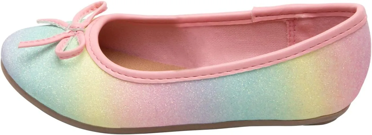 SmartFit Toddler/Youth Girls FAE String Tie Ballet Flat