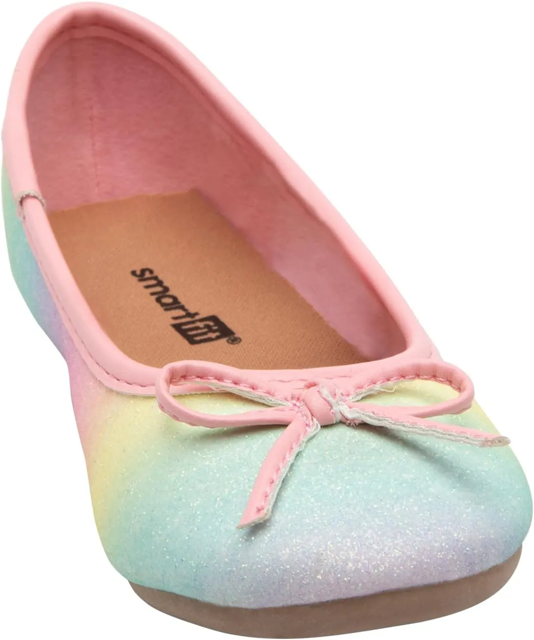 SmartFit Toddler/Youth Girls FAE String Tie Ballet Flat