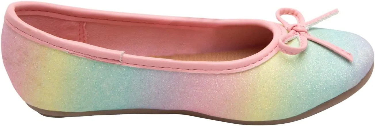 SmartFit Toddler/Youth Girls FAE String Tie Ballet Flat