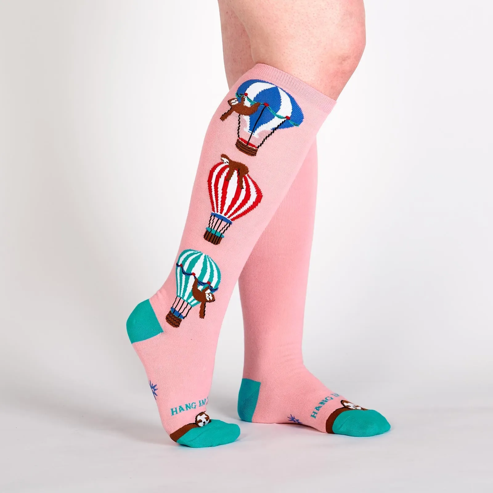 Sock it to Me Hang in There Knee High Socks