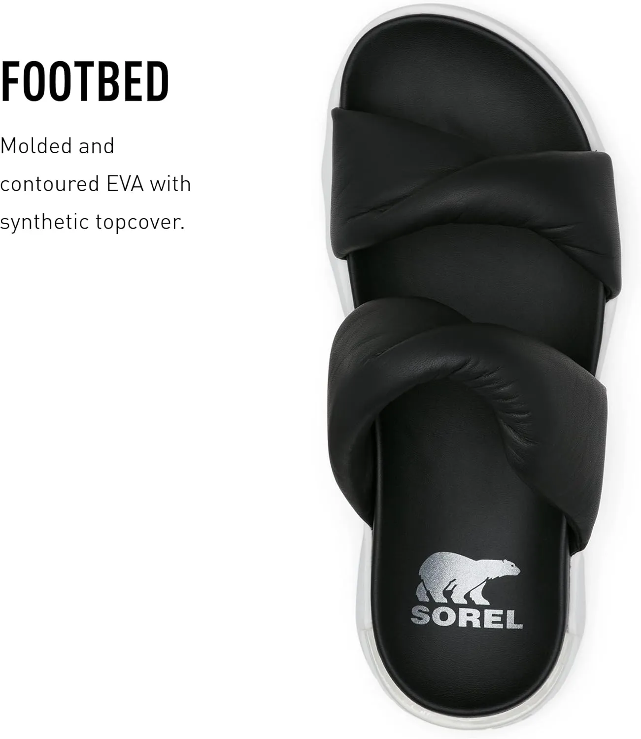 Sorel Women's Viibe Twist Slide Sandals
