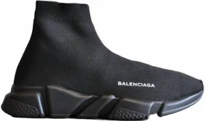 Speed Trainer Triple Black Sneaker