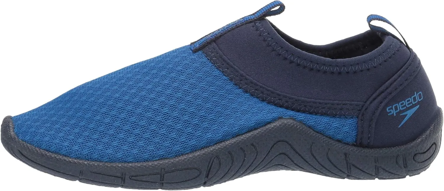 Speedo Unisex-Child Water Shoe Tidal Cruiser Toddler Unisex,black/dark gull grey,6/7 Toddler Unisex Baby US