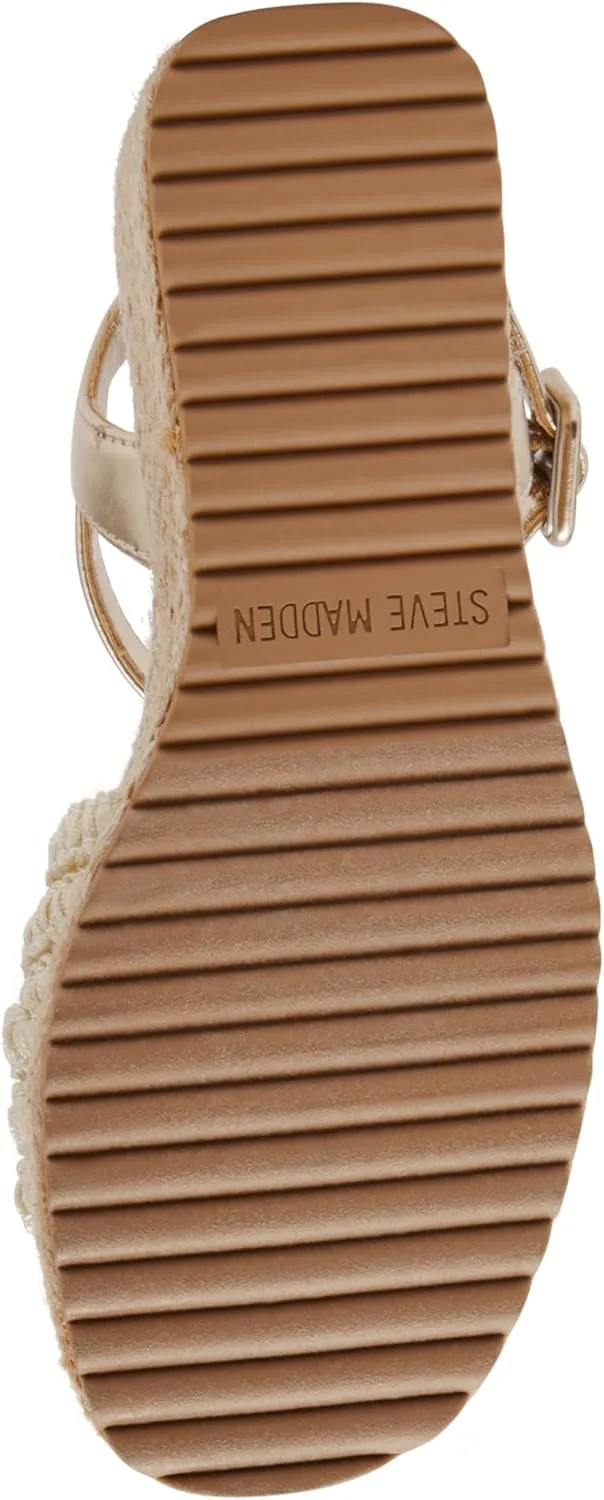 Steve Madden Girl's Cookie Espadrille Wedge Sandal