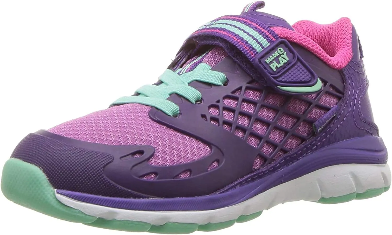 Stride Rite Unisex-Child Made 2 Play Cannan Running Shoe