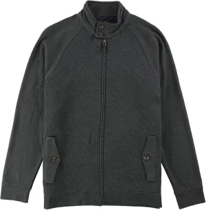 Tasso Elba Mens Quilted Zip Front Jacket