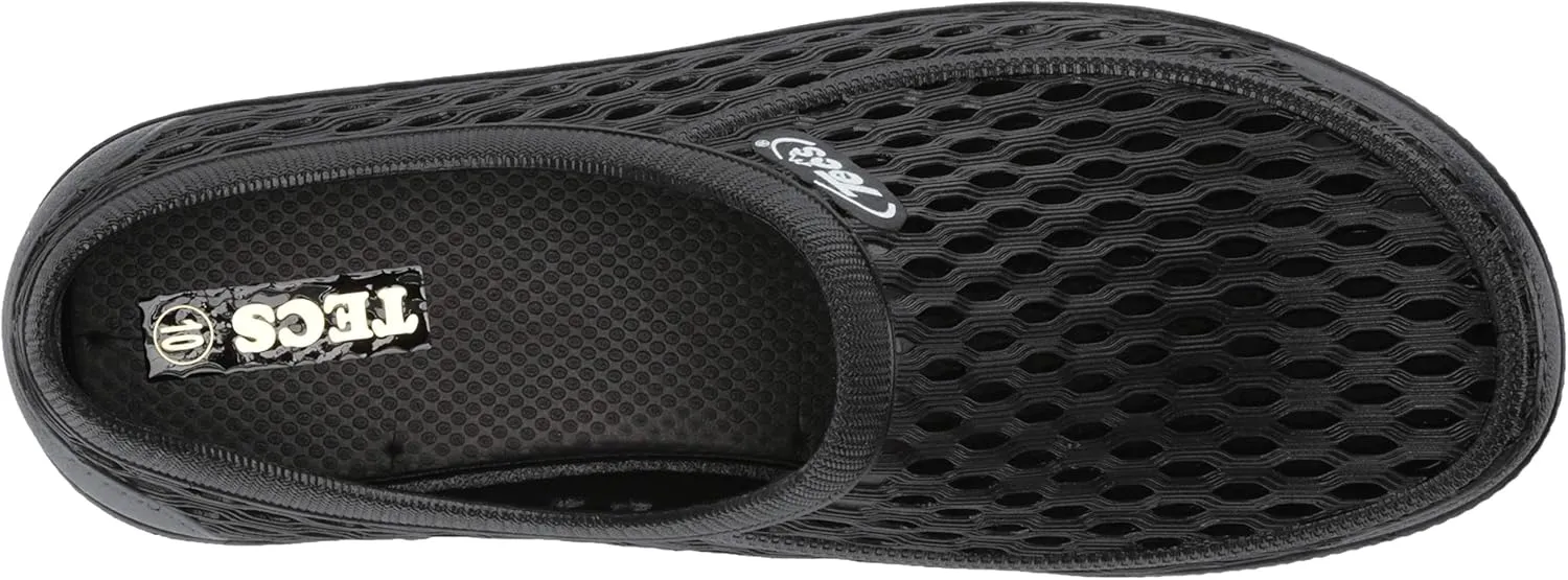 TECS Women's Summer Slip On Classic Clog Water Shoes - Lightweight, Easy to Clean and Cushioned Insole