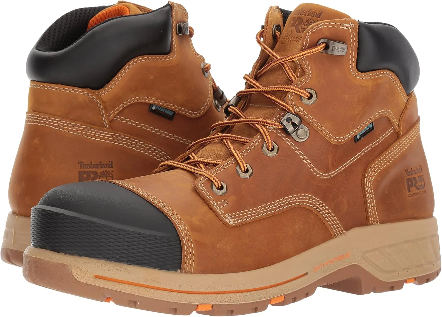 Timberland PRO Men's Helix HD 6" Composite Toe Waterproof Industrial & Construction Shoe