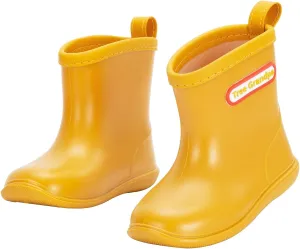 Toddler Kids Rain Boots for Boys Girls Easy-on Lightweight Waterproof Rainboots Baby