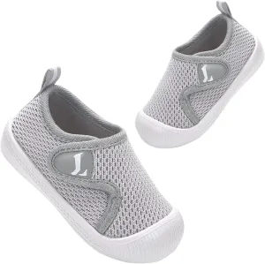 Toddler Shoes,Non-Slip Toddler Sneakers, Lightweight Baby Walking Shoes,Baby First Steps Shoes,Baby Girl Shoes, Baby Boy Shoes, Soft Sole Learning to Walk Shoes,Hook&Loop Baby Shoes 6 9 12 24 Months