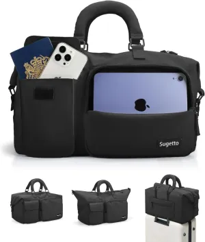 Travel Duffle Bag Carry On Weekender Bags for women, Duffel bag Small Gym Bag for Women men with Shoe Compartment