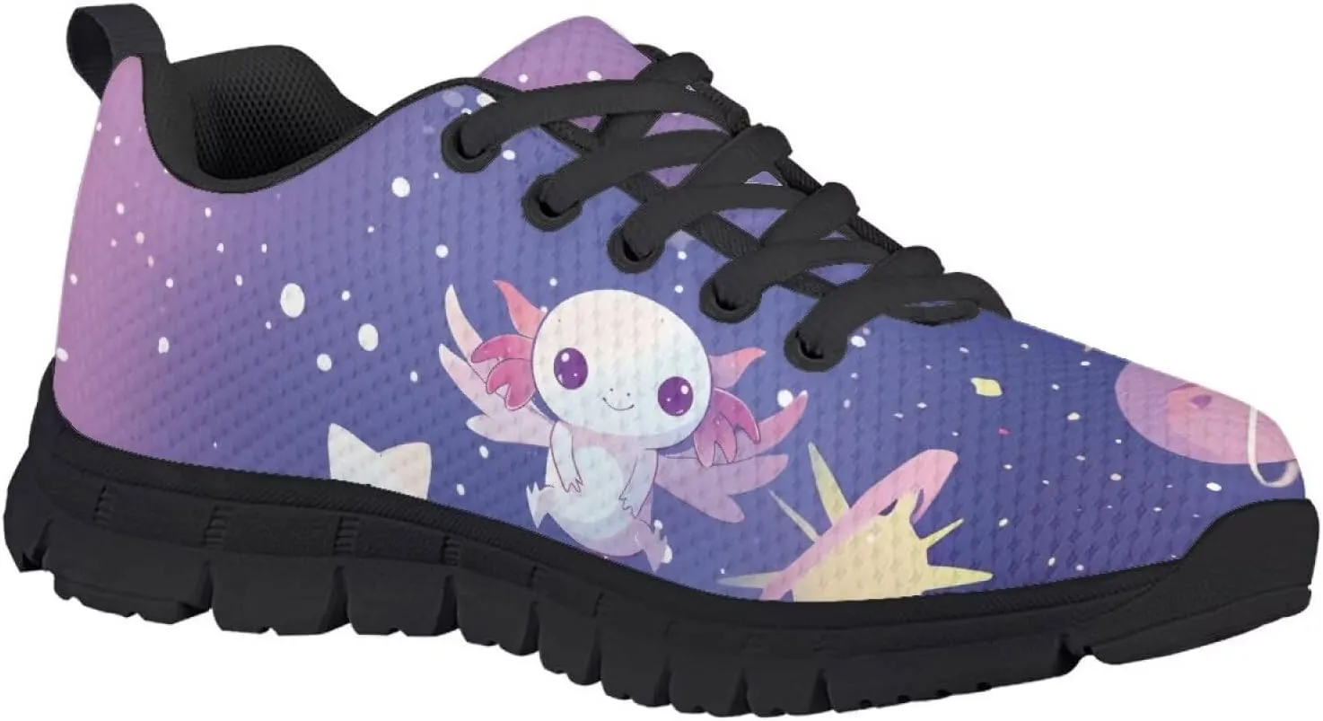 Trendy Girls Running Shoes Cartoon Animals Sneakers Kids Athletic Shoes