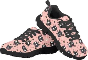 Trendy Girls Running Shoes Cartoon Animals Sneakers Kids Athletic Shoes