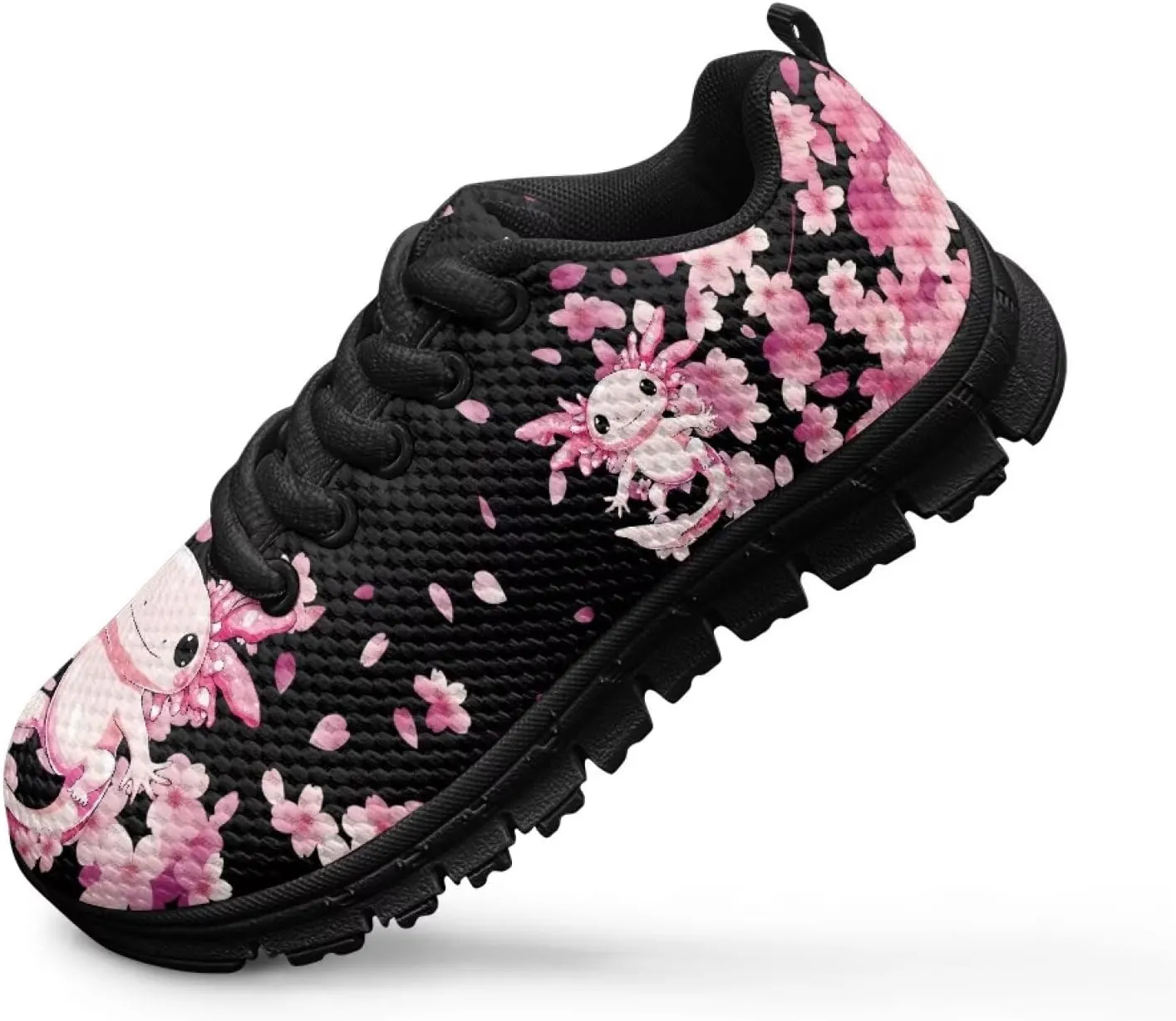 Trendy Girls Running Shoes Cartoon Animals Sneakers Kids Athletic Shoes