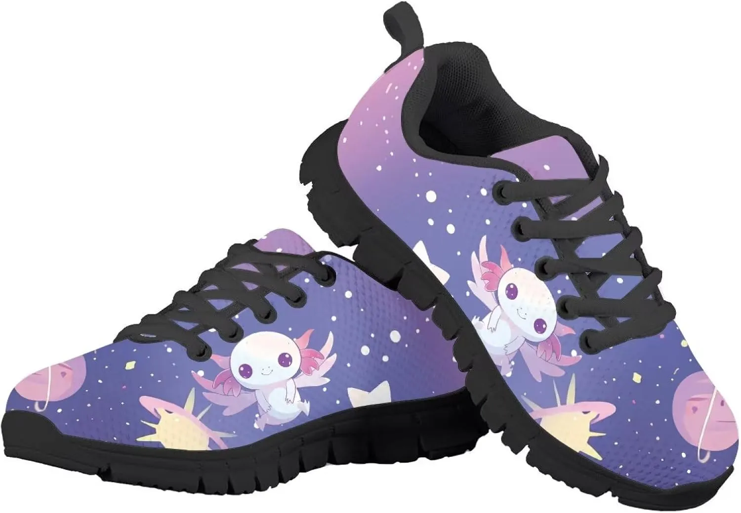 Trendy Girls Running Shoes Cartoon Animals Sneakers Kids Athletic Shoes