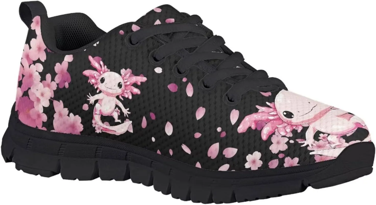 Trendy Girls Running Shoes Cartoon Animals Sneakers Kids Athletic Shoes