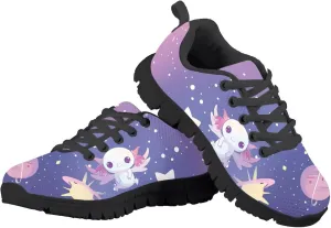 Trendy Girls Running Shoes Cartoon Animals Sneakers Kids Athletic Shoes