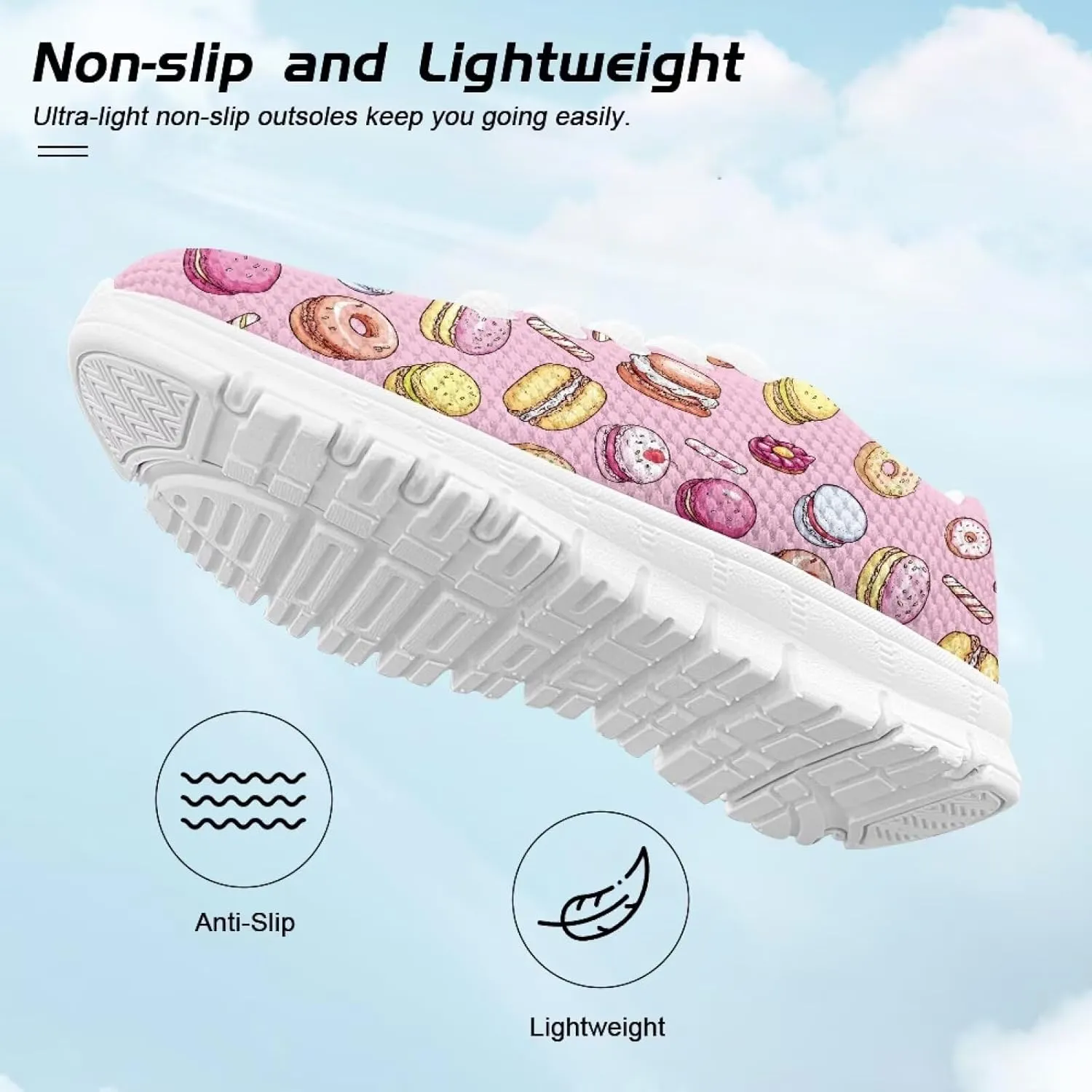 Trendy Girls Running Shoes Cute Sneakers for Kids School Athletic Shoes