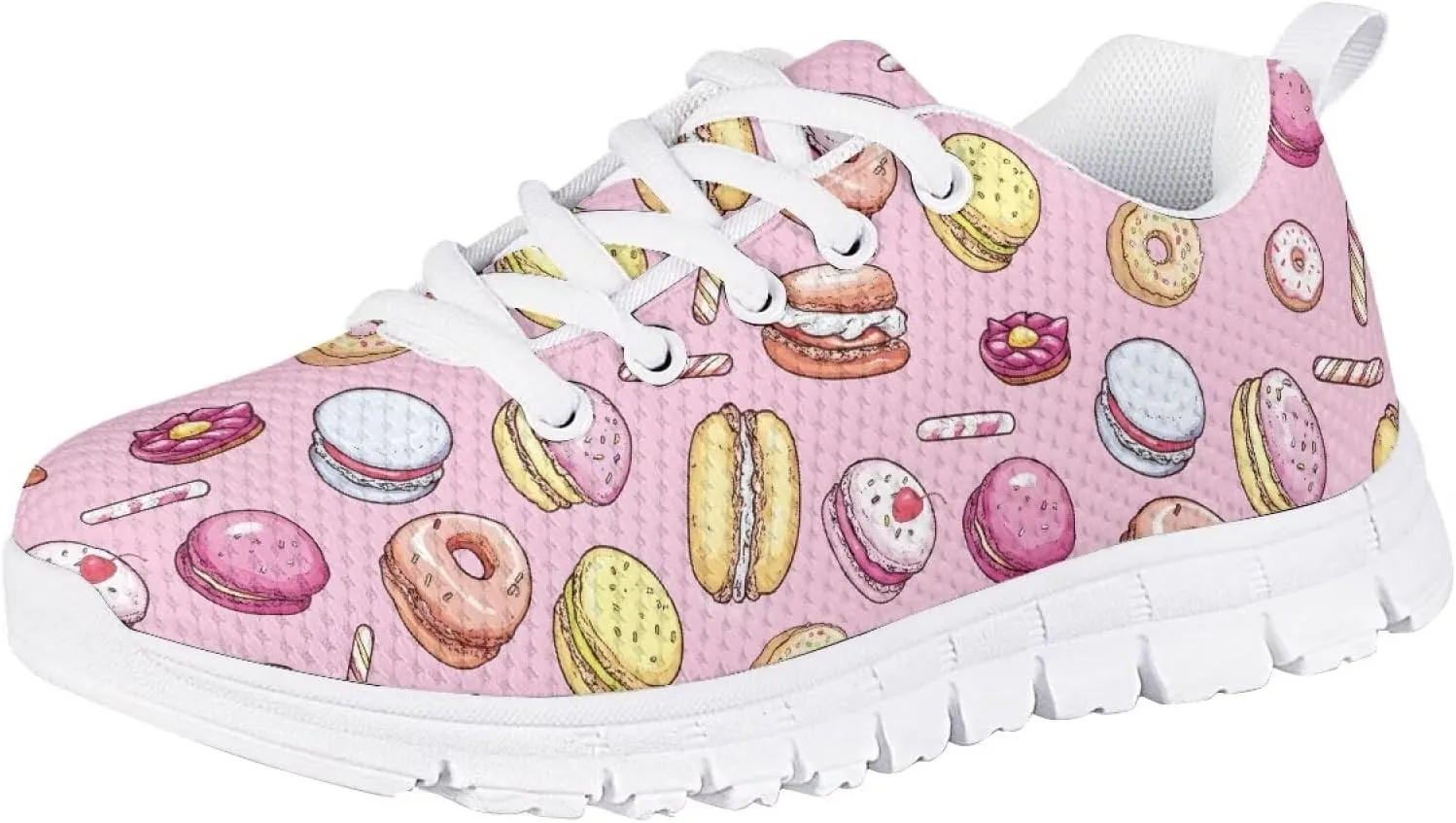 Trendy Girls Running Shoes Cute Sneakers for Kids School Athletic Shoes