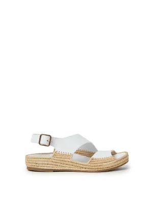TULLIE COWHIDE WHITE