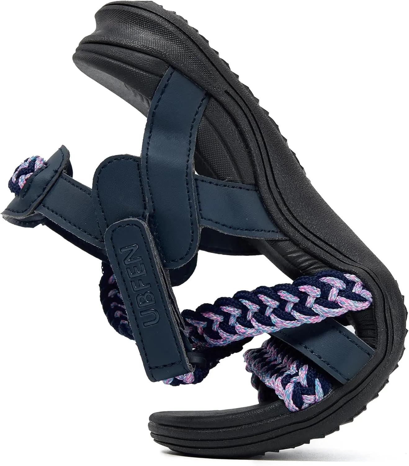 UBFEN Womens Hiking Sandal Sport Sandal Outdoor Comfortable with Adjustable Straps