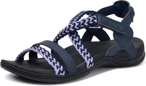 UBFEN Womens Hiking Sandal Sport Sandal Outdoor Comfortable with Adjustable Straps