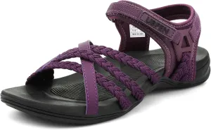 UBFEN Womens Hiking Sandals Sport Walking Adjustable Hook Ankle Straps Comfortable Outdoor Beach Athletic Shoes