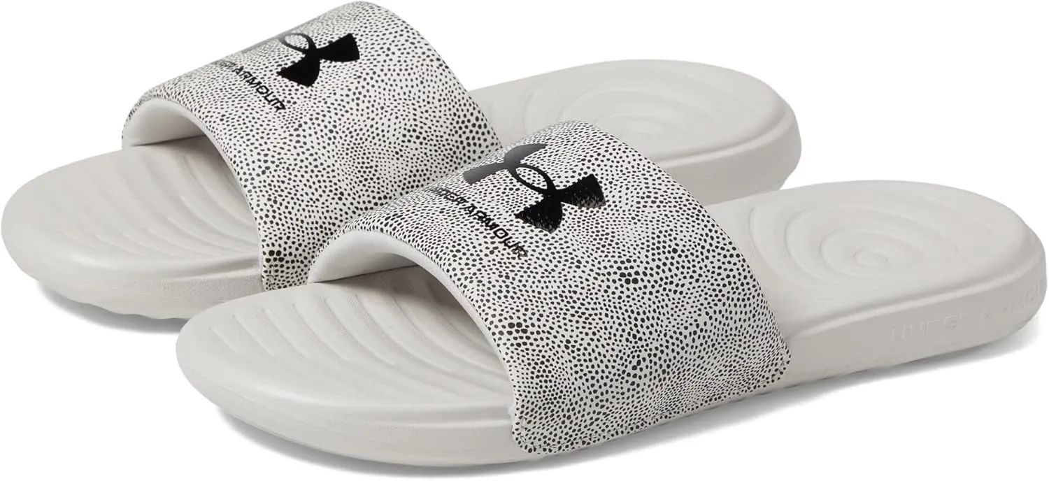 Under Armour Women's Ansa Graphic Fixed Strap Slide Sandal