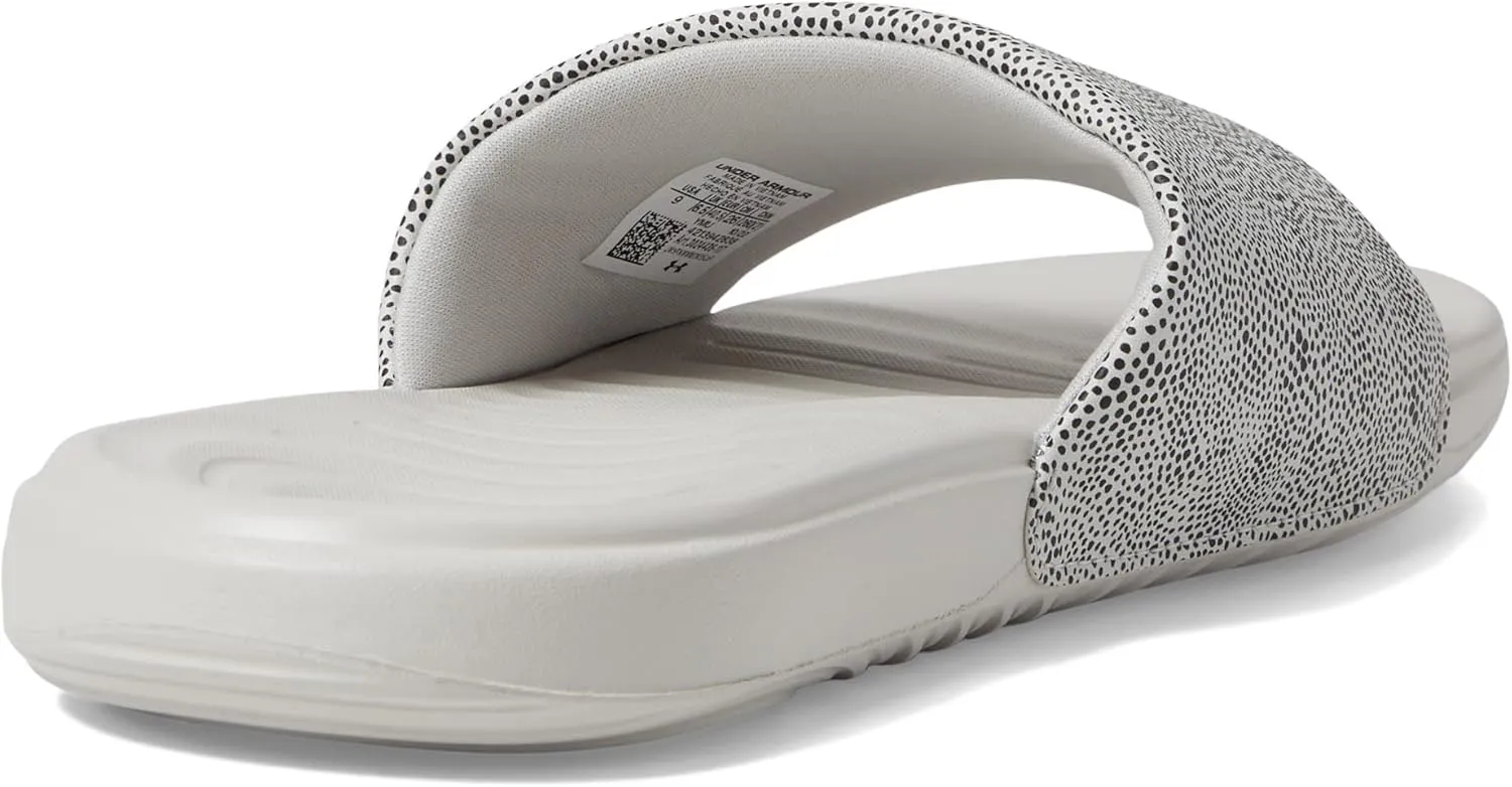 Under Armour Women's Ansa Graphic Fixed Strap Slide Sandal