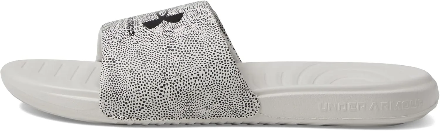 Under Armour Women's Ansa Graphic Fixed Strap Slide Sandal
