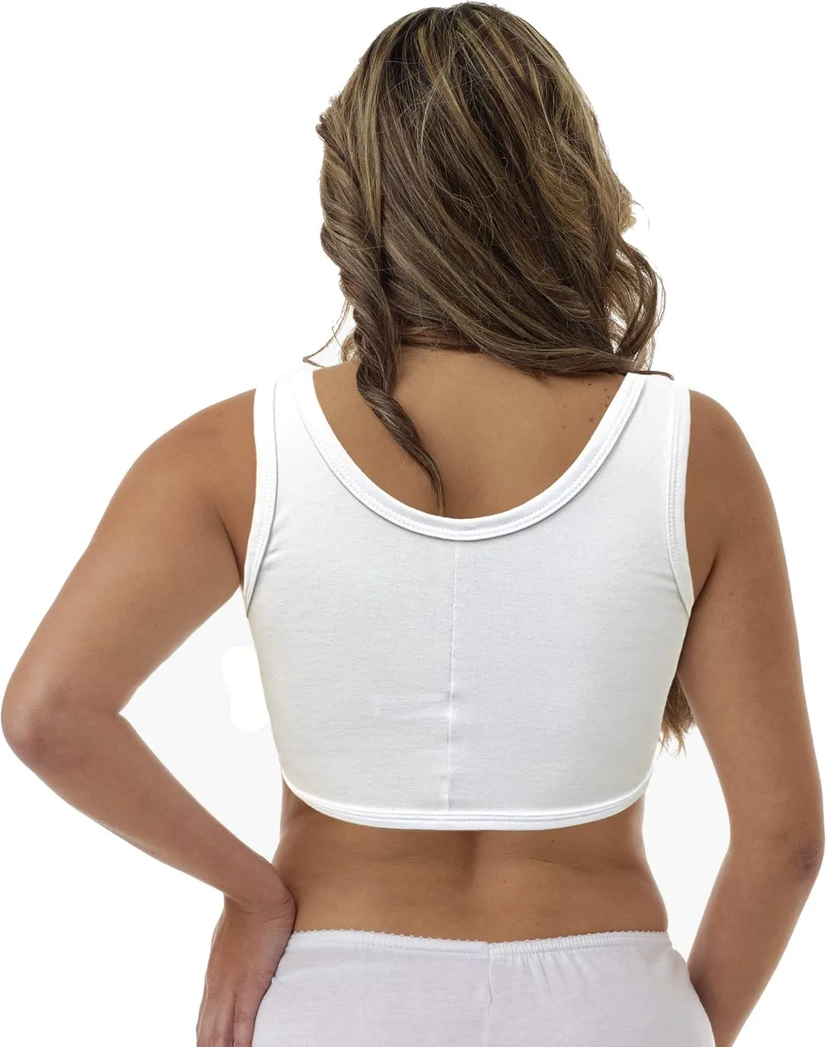 Underworks Arthritis Bra - Hook and Loop Front Closure - Sleep and Leisure - Breastfeeding - 3-Pack