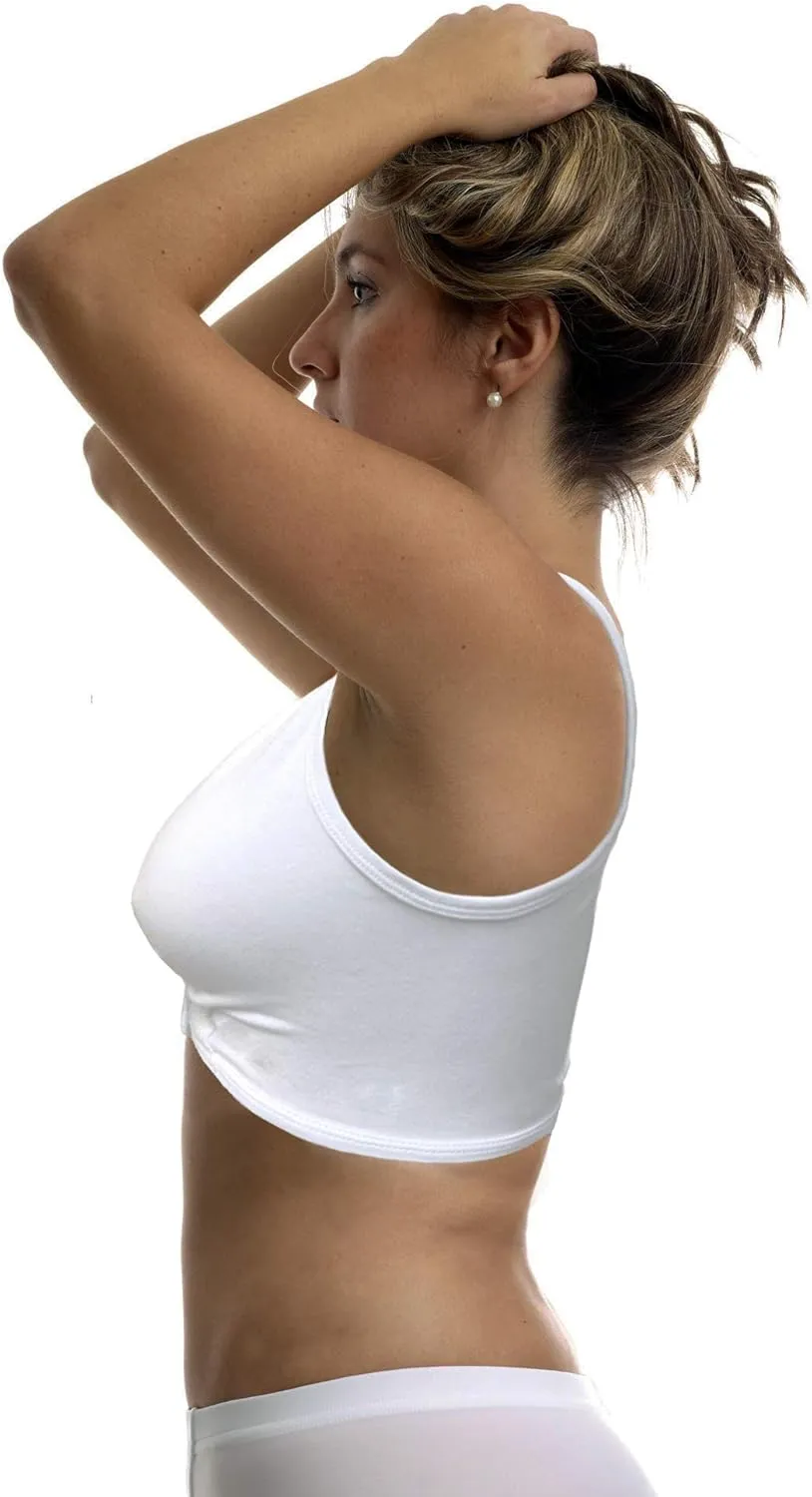 Underworks Arthritis Bra - Hook and Loop Front Closure - Sleep and Leisure - Breastfeeding - 3-Pack