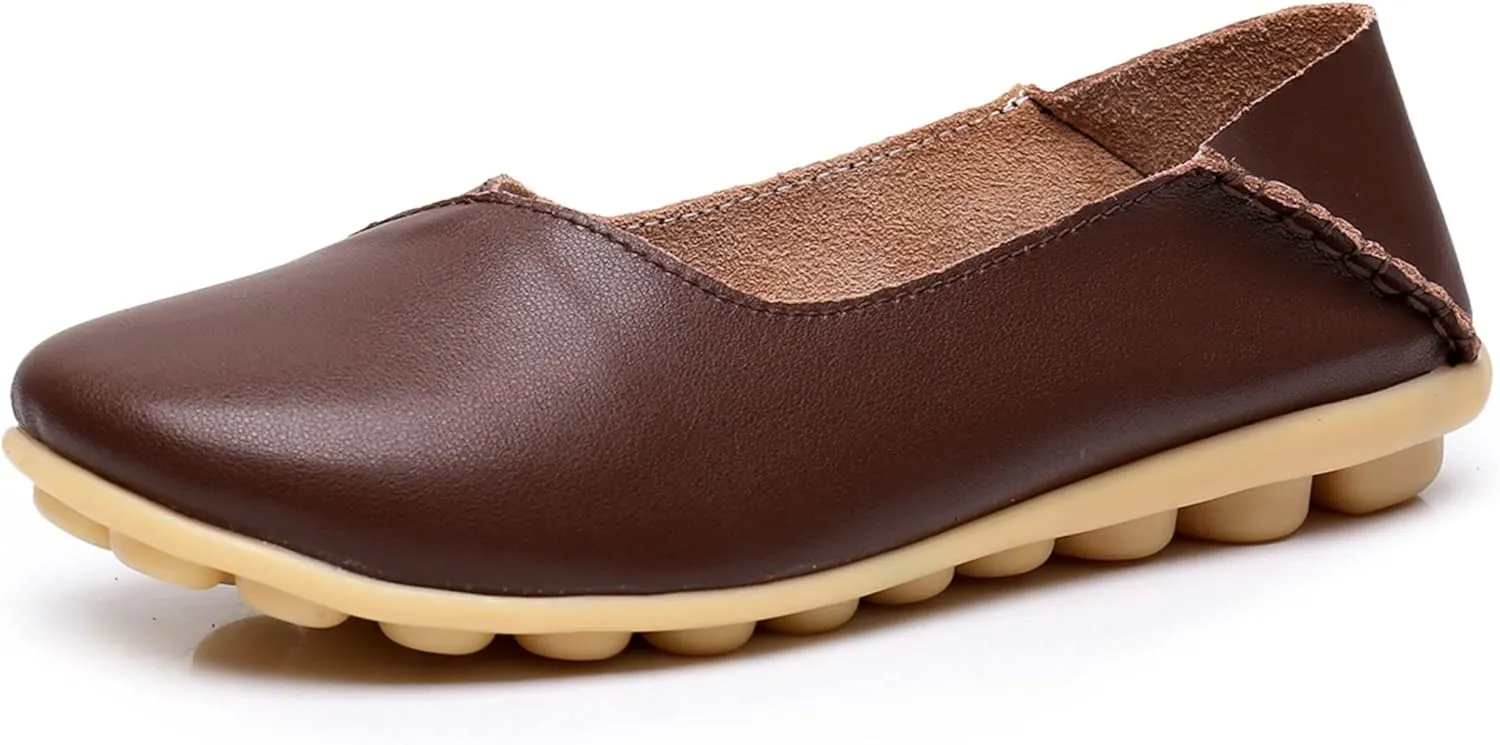 VenusCelia Women's Bare Walking Flat Loafer