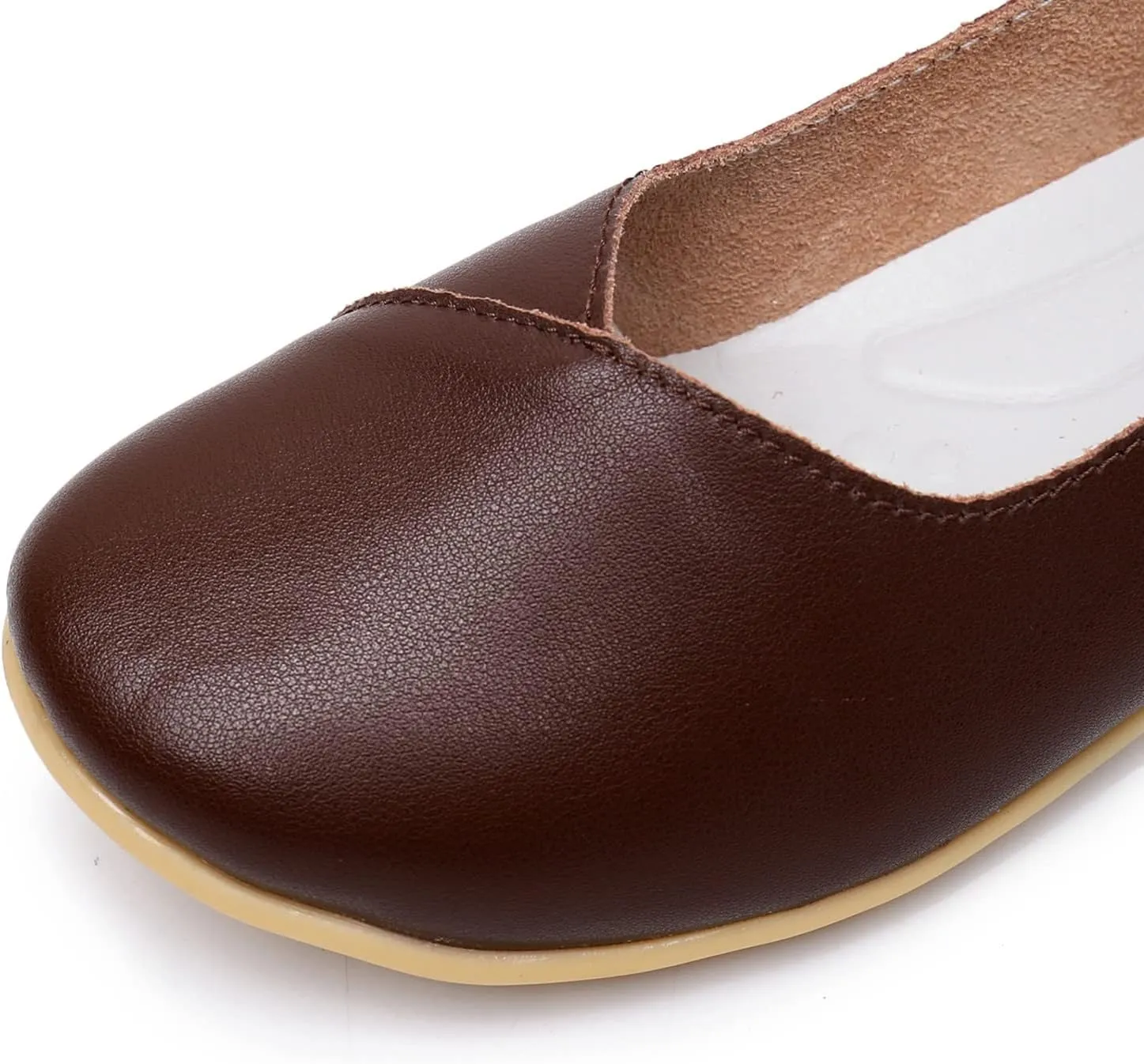 VenusCelia Women's Bare Walking Flat Loafer