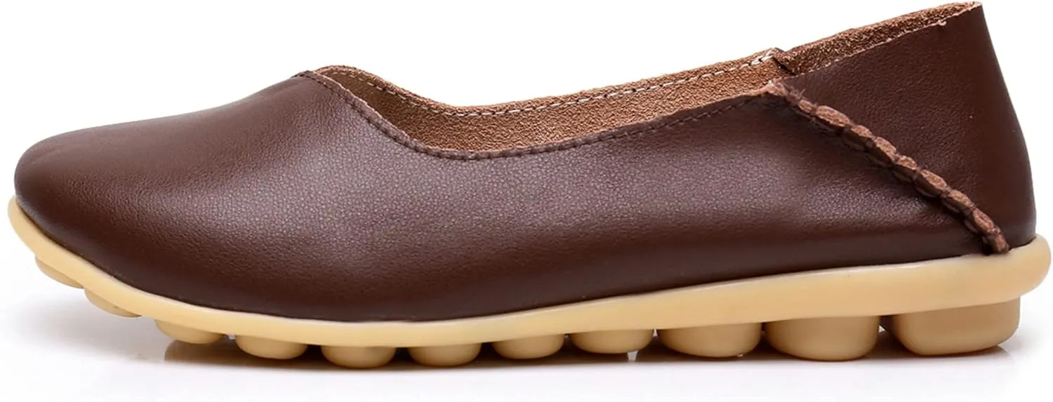 VenusCelia Women's Bare Walking Flat Loafer