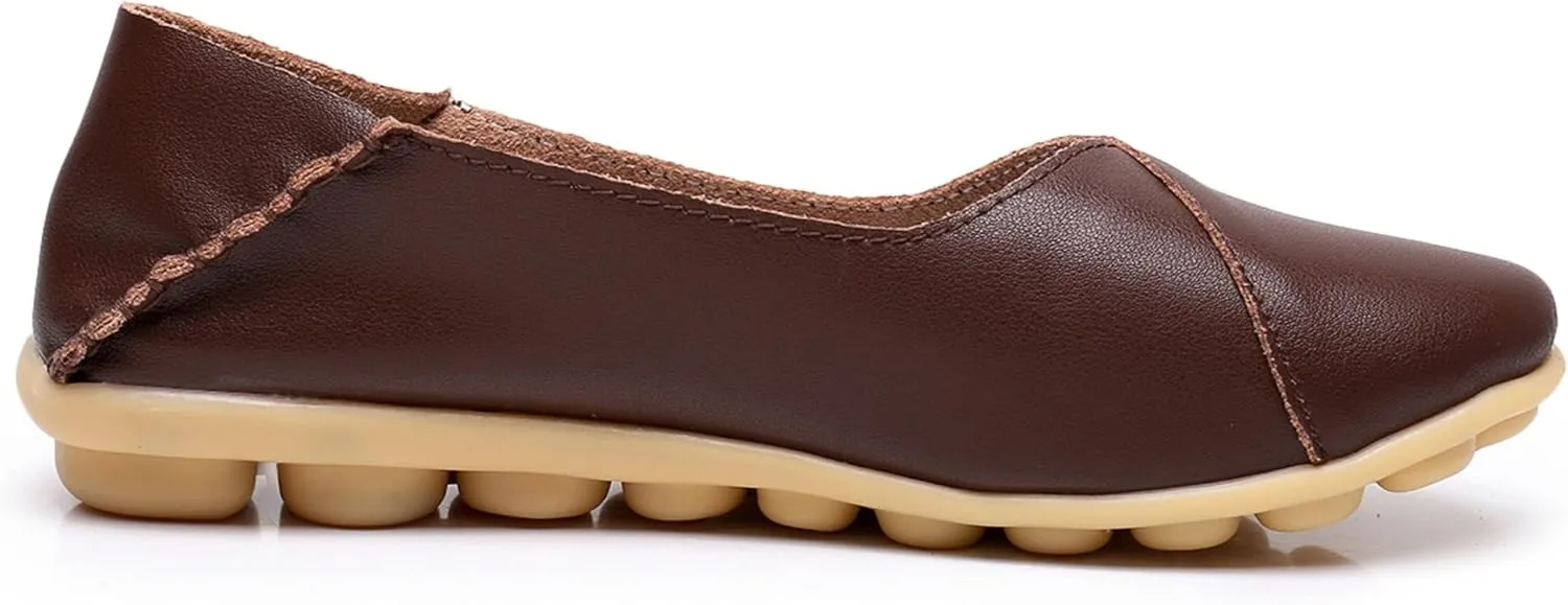VenusCelia Women's Bare Walking Flat Loafer