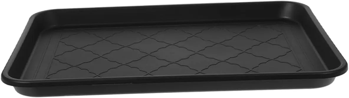 Versatile Storage Tray for Pets and Household Use Wear Resistant Plastic Bonsai Mat Tray for Entryway Mud Outdoor Use Easy to Clean