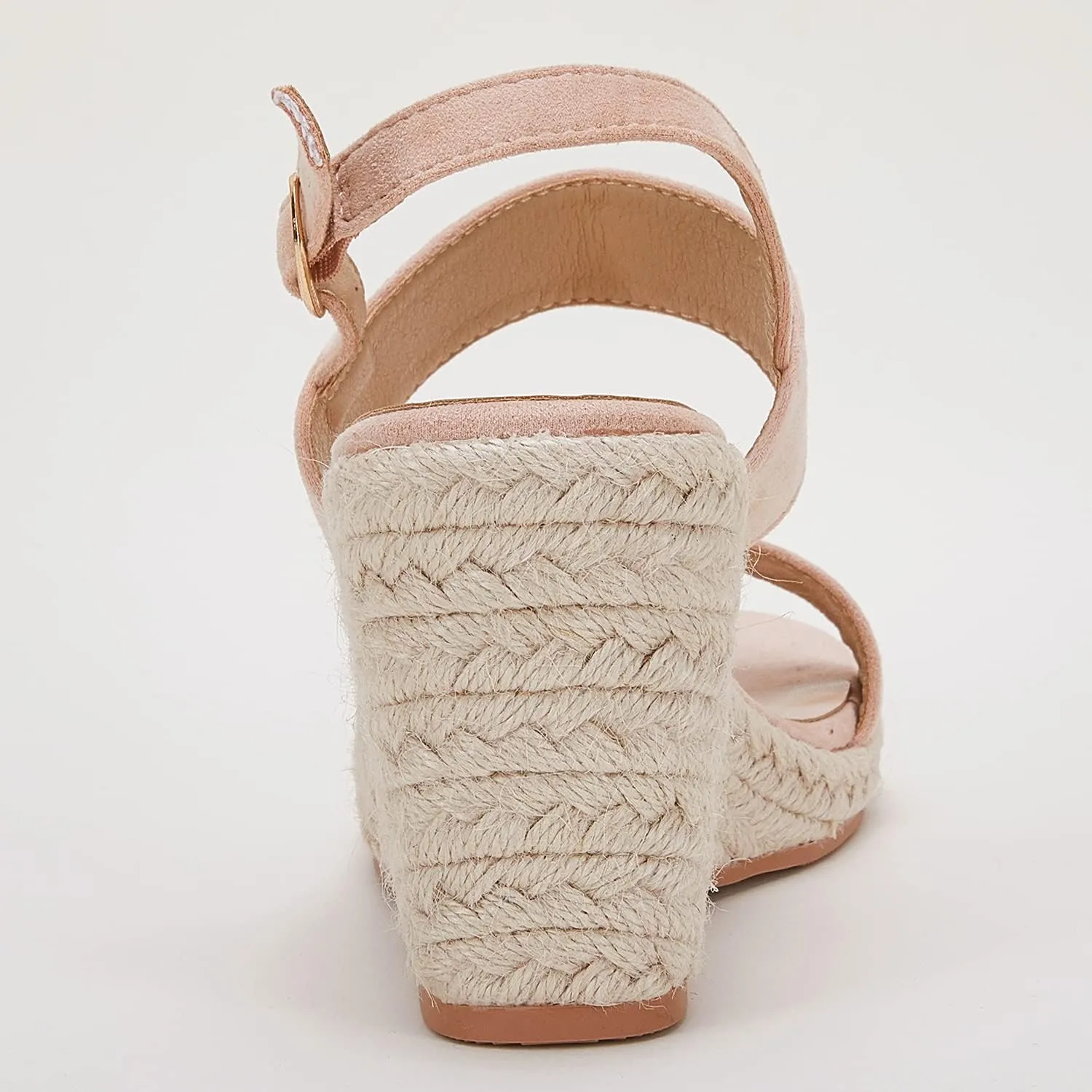 VETASTE Womens Espadrille Wedge Sandals Heels Open Toe Platform High Heeled Ankle Strap Buckle Dress Wedges Shoes