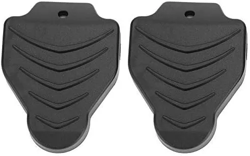 VGEBY 1 Pair Cleat Cover, Self-Locking Cycling Pedal Shoe Cleats Covers for Mountain Road (H-Delta) Cycling Shoe Cleat Covers