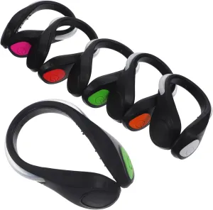 VICASKY 6Pcs Night Running Shoe Lights Clip Safety Lights for Runners Easy Secure Attachment Lighting Modes for Enhanced Visibility During Cycling and Walking